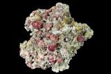 Raspberry, Grossular Garnets and Vesuvianite - Mexico #168316-2